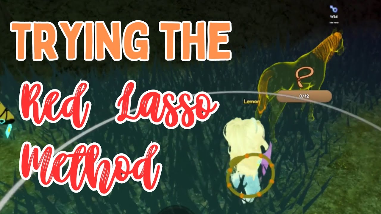 Trying The *RED LASSO* Ghost Horse Hunting Method! Does It Work? | Wild Horse Islands