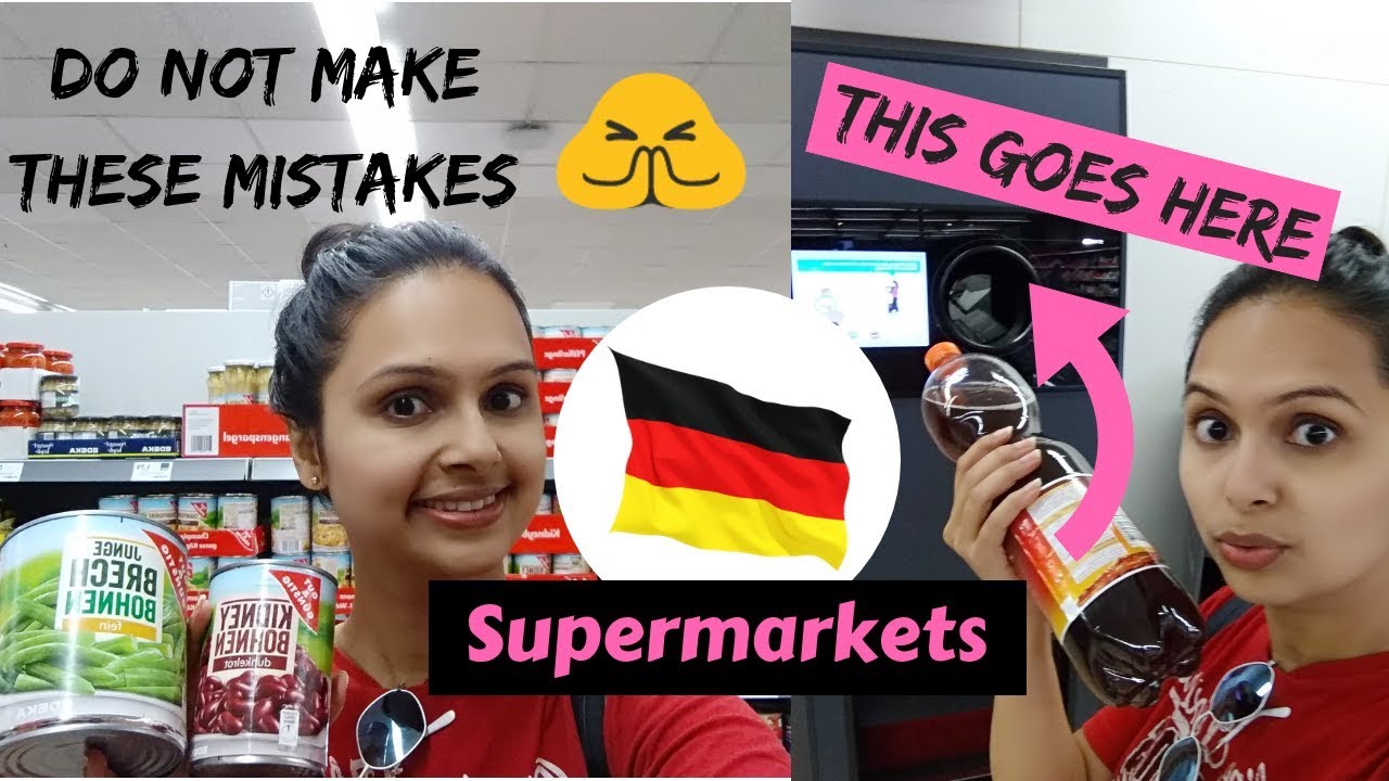 German Supermarkets: 4 Mistakes to avoid | Grocery shopping in Germany | Video Guide