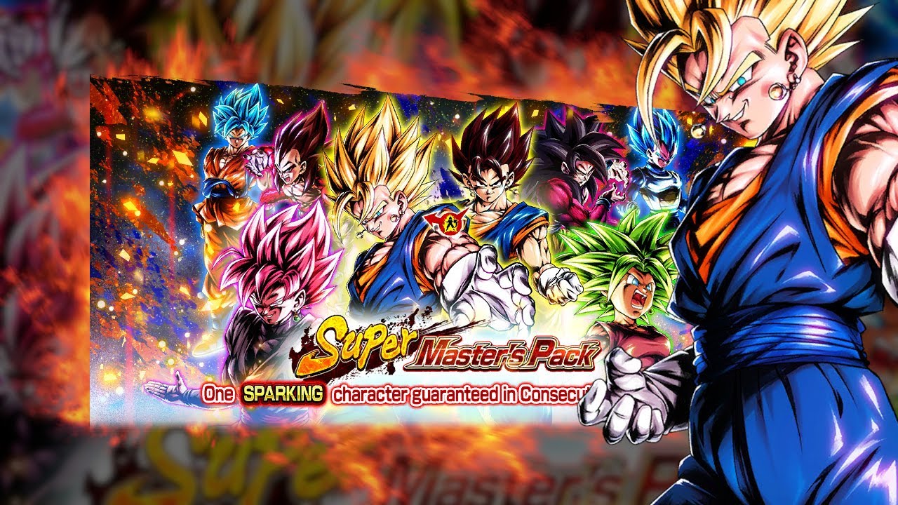 (Dragon Ball Legends) SUPER MASTER PACK #1 IS A CRAZY!
