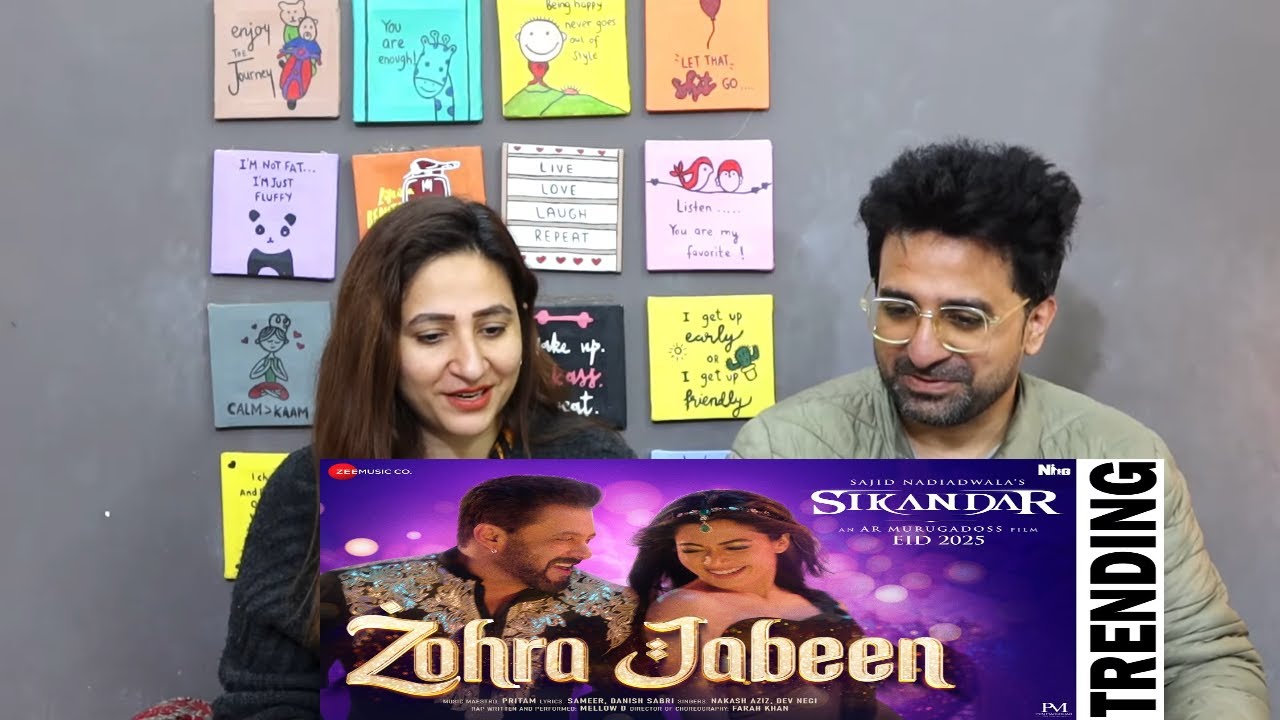 Pak Reacts to Zohra Jabeen | Sikandar | Salman Khan, Rashmika| Pritam|Nakash, Dev, Mellow D| Sajid N