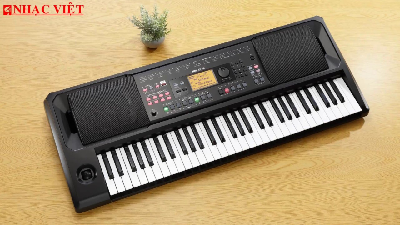 KORG EK50: Hướng dẫn chọn tiếng và băng tiếng