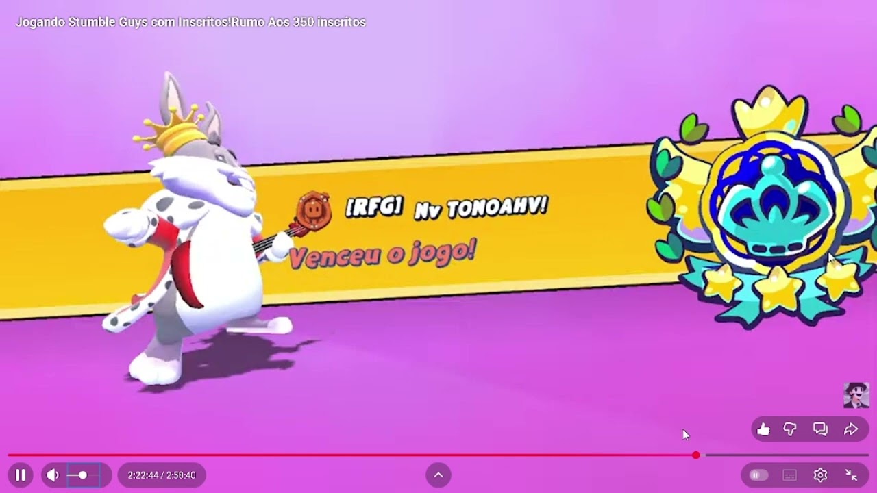 Jogando com inscritos