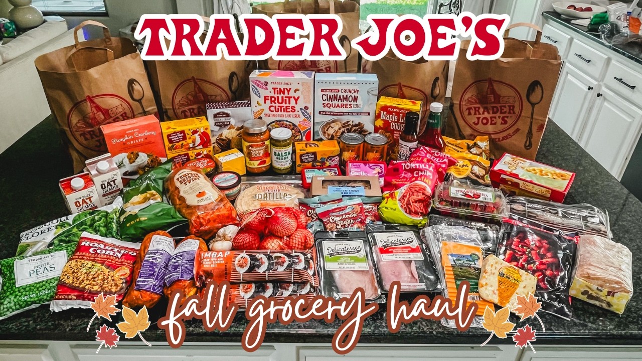 🍂 Осенняя коллекция Trader Joe’s 2025 | Уютные фавориты и новые находки!
