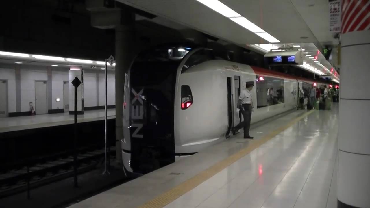 JR東日本 成田線 E217系 E259系 空港第2ビル駅
