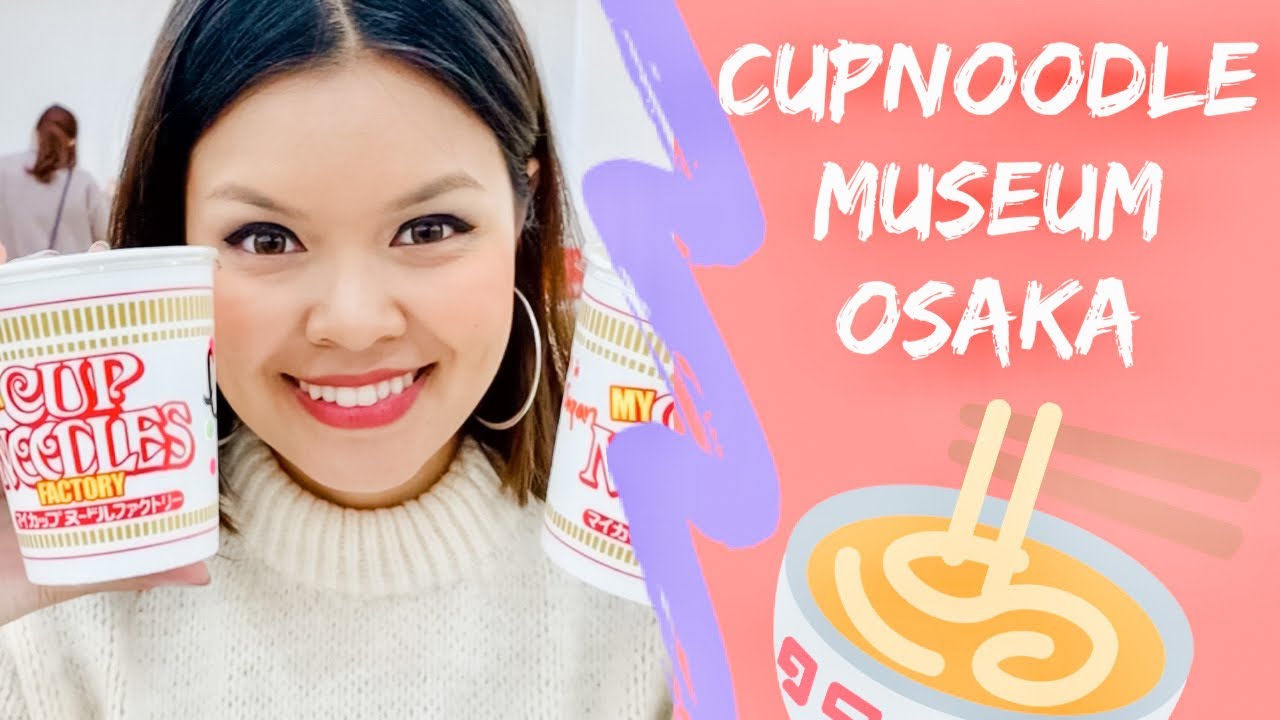 Instant Cup Noodle Momofuku Ando Museum - Ikeda, Osaka - Japan