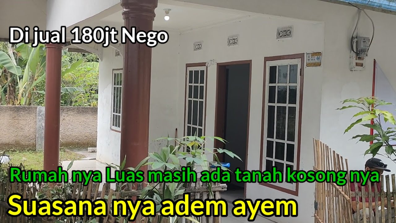 Rumah nya masih Bagus Di jual 180jt Nego luas tanah 270meter Cocok untuk ngadem