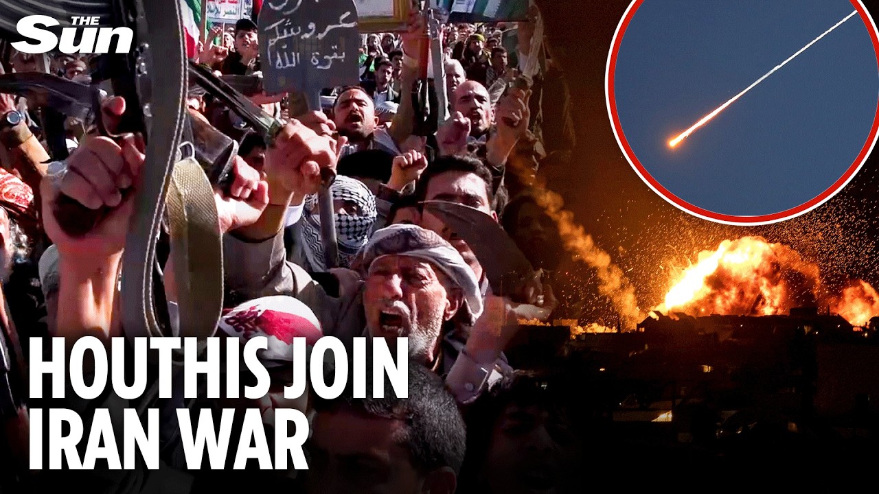 Houthis launch missile at Israel & join Iran&rsquo;s war against Trump