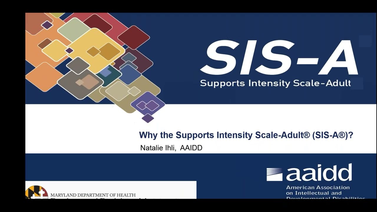 Why the SIS Support Intensity Scale