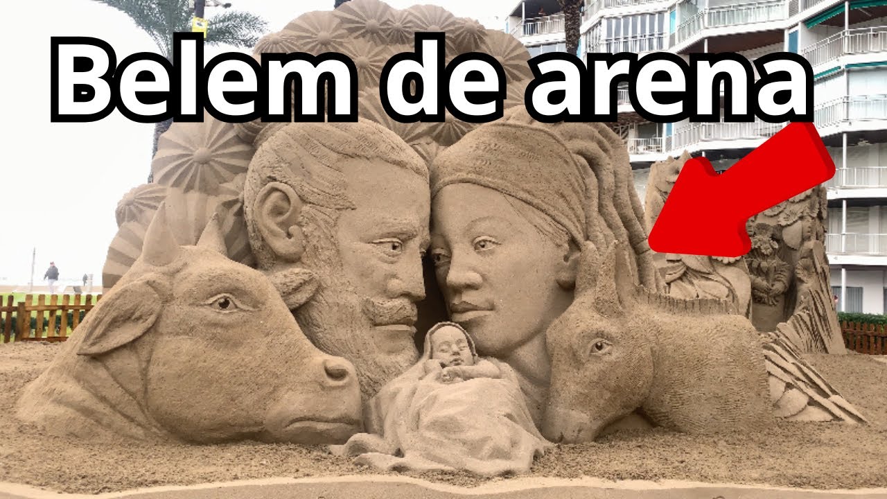 Belem de arena en Vila-Seca.