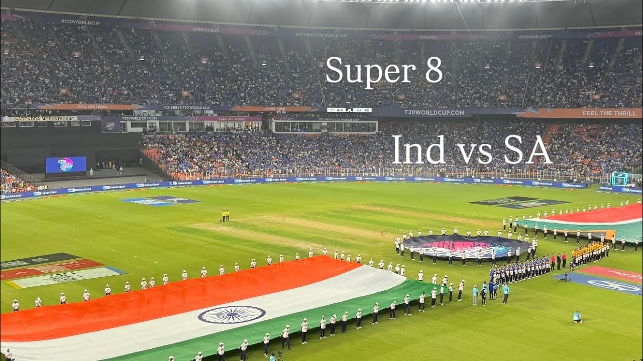 India 🇮🇳 vs South Africa 🇿🇦National Anthem | T20 World Cup 2026 | 1.3 lakhs people singing 