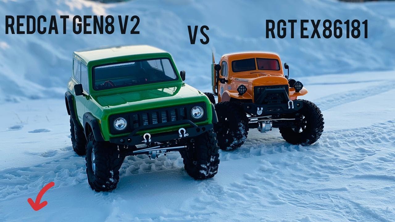 RGT EX86181 vs Redcat Gen8 V2 - битва лучших в 2020! | бюджетные rc crawler 4х4