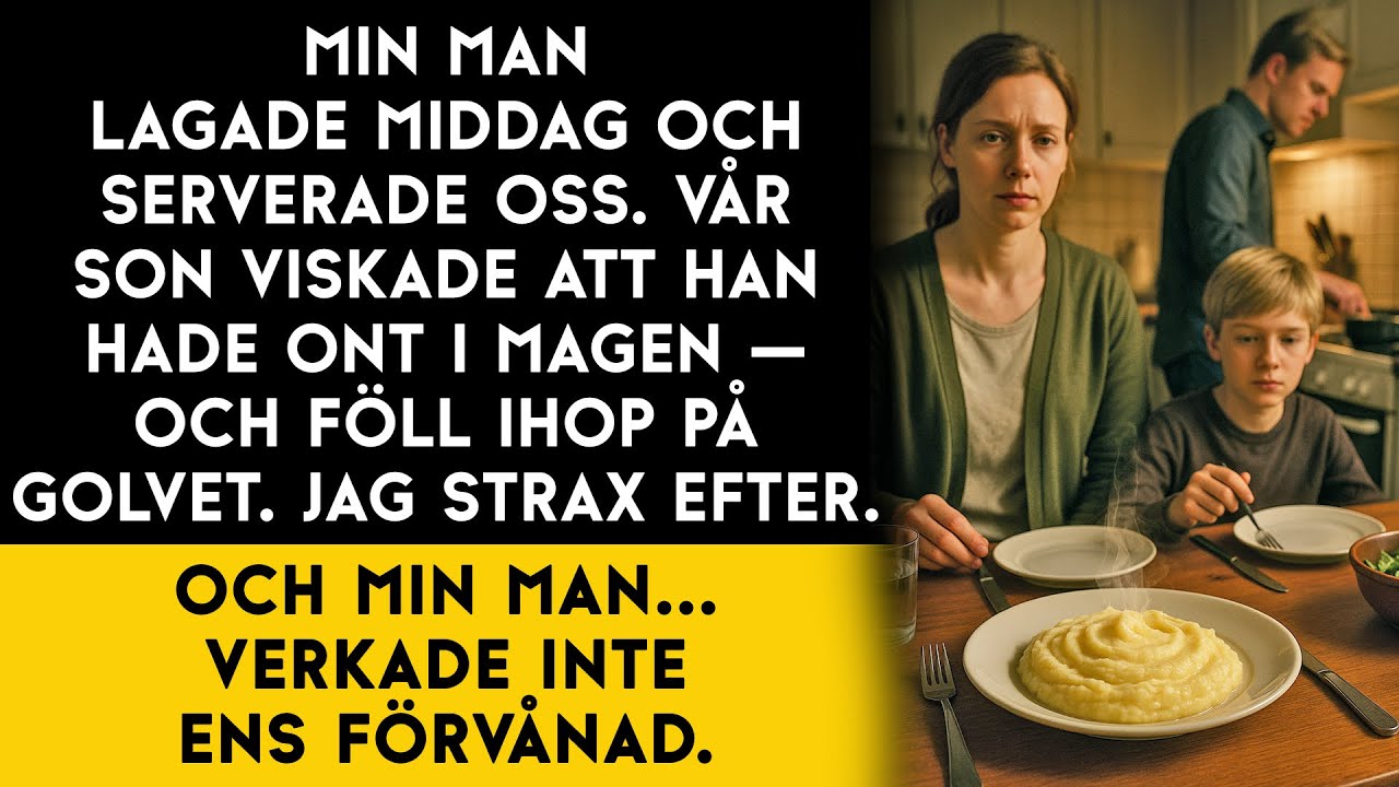 Familjemiddagen gick enligt plan... tills allt började bli suddigt framför ögonen