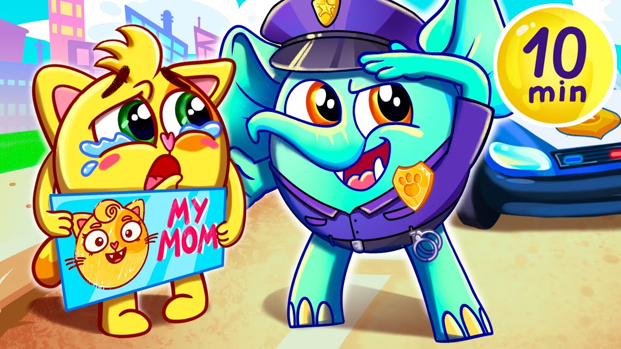 Super Policeman Song | + More Best Kids Songs 😻🐨🐰🦁 And Nursery Rhymes by Baby Zoo