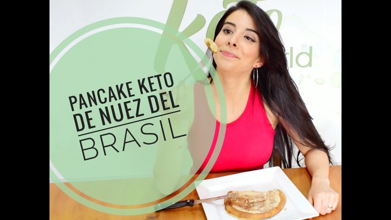 PANCAKE KETO DE NUEZ DEL BRASIL