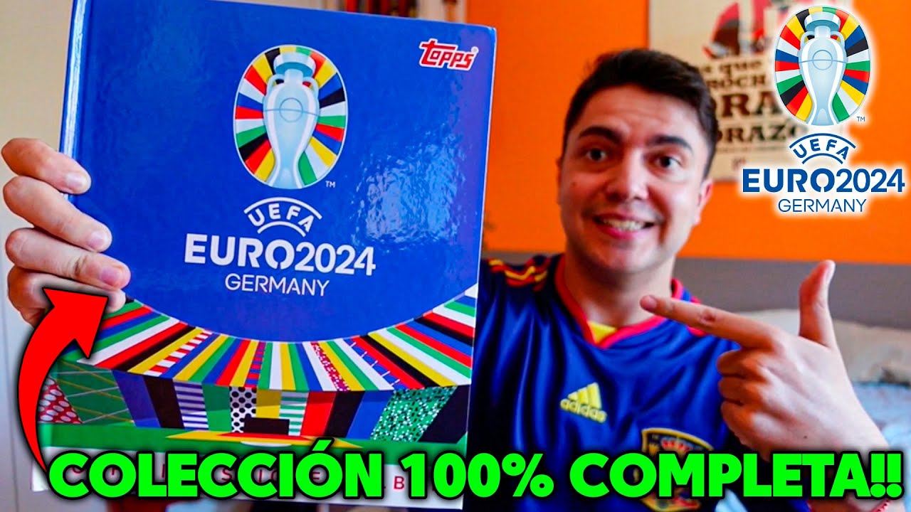 COLECCION *100% COMPLETA* EUROCOPA 2024 STICKERS