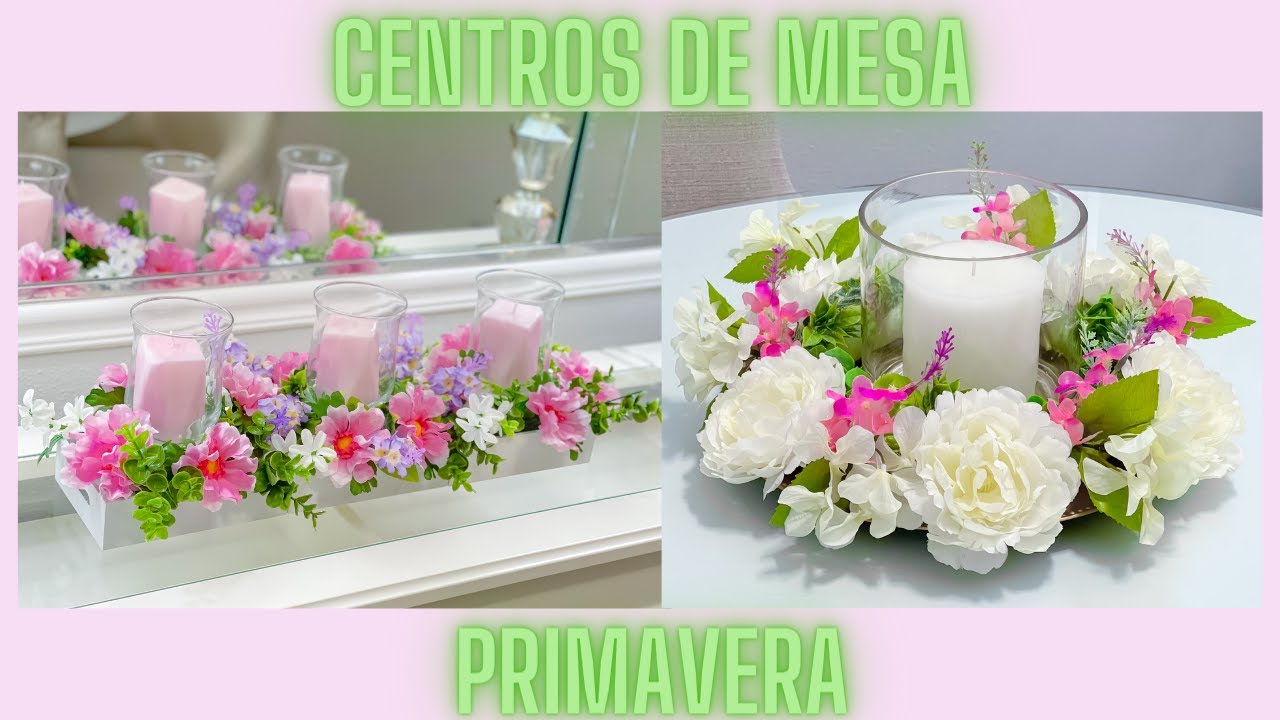 Centros de mesa para decorar en cualquier ocasion / DIY Decoracion 2023