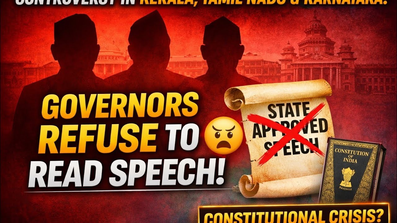 “Governor vs Elected Government: Can a Governor Refuse to Read Cabinet-Approved Speech? | #Governor