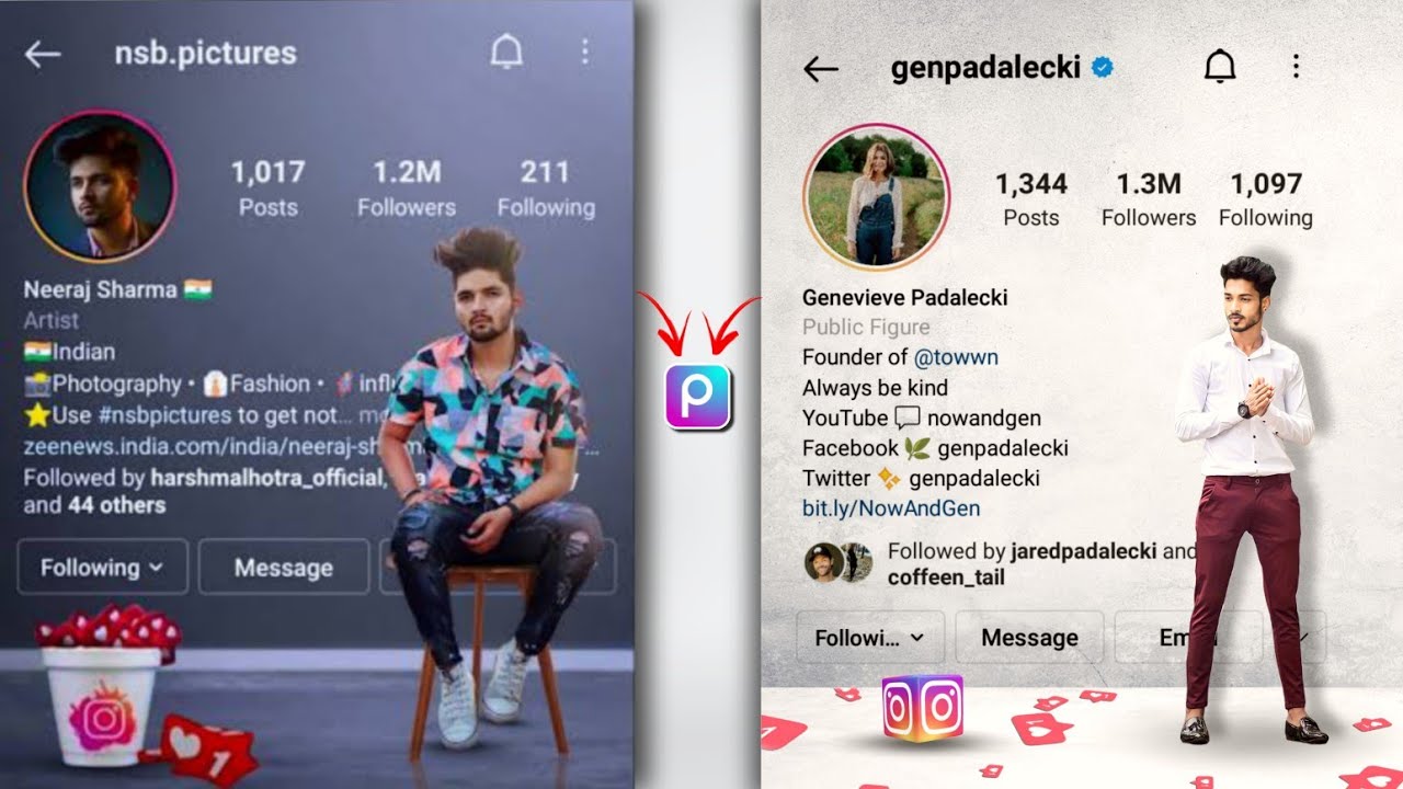 Picsart Instagram Photo Editing  || Instagram Logo Wala Photo Edit Kaise Kare