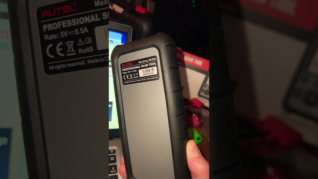 Autel MD806 Quickstart Guide