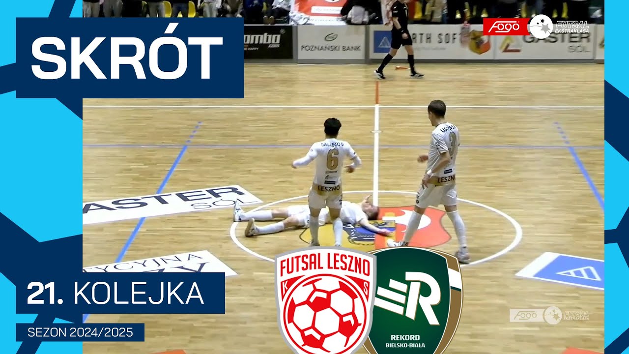 GI Malepszy Arth Soft Leszno - Rekord Bielsko-Biała | 4:1 | SKRÓT | 21. kolejka (2024/25)