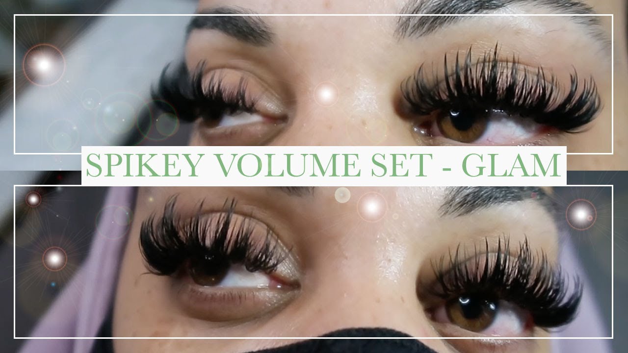LASH WITH ME: Volume Doll-eye Lash Set (super spiky/strip lash look)