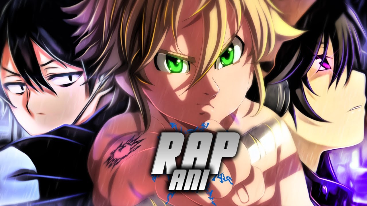 Rap - Sinto Muito 『 Hikigaya, Meliodas, Yuu, Eren... 』 | SadMix 1 | AniRap & @Shiny_sz