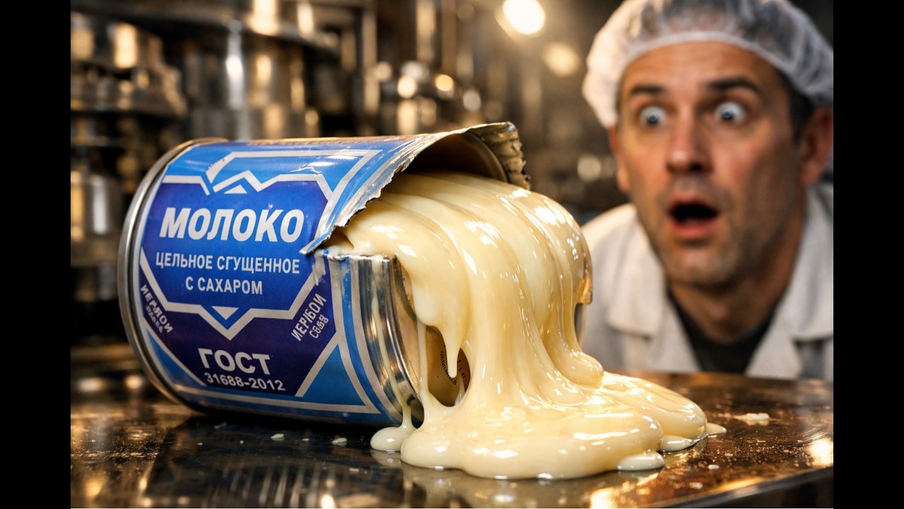 Сгущенка делается НЕ ТАК, как вы думали! 95% людей не знают эту правду