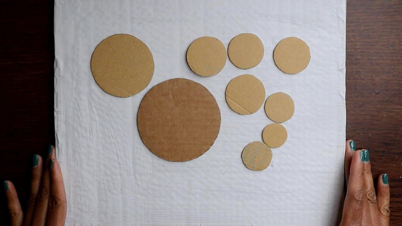 Cardboard wall decor series/ Cardboard craft/ CreativeCat/Art and craft