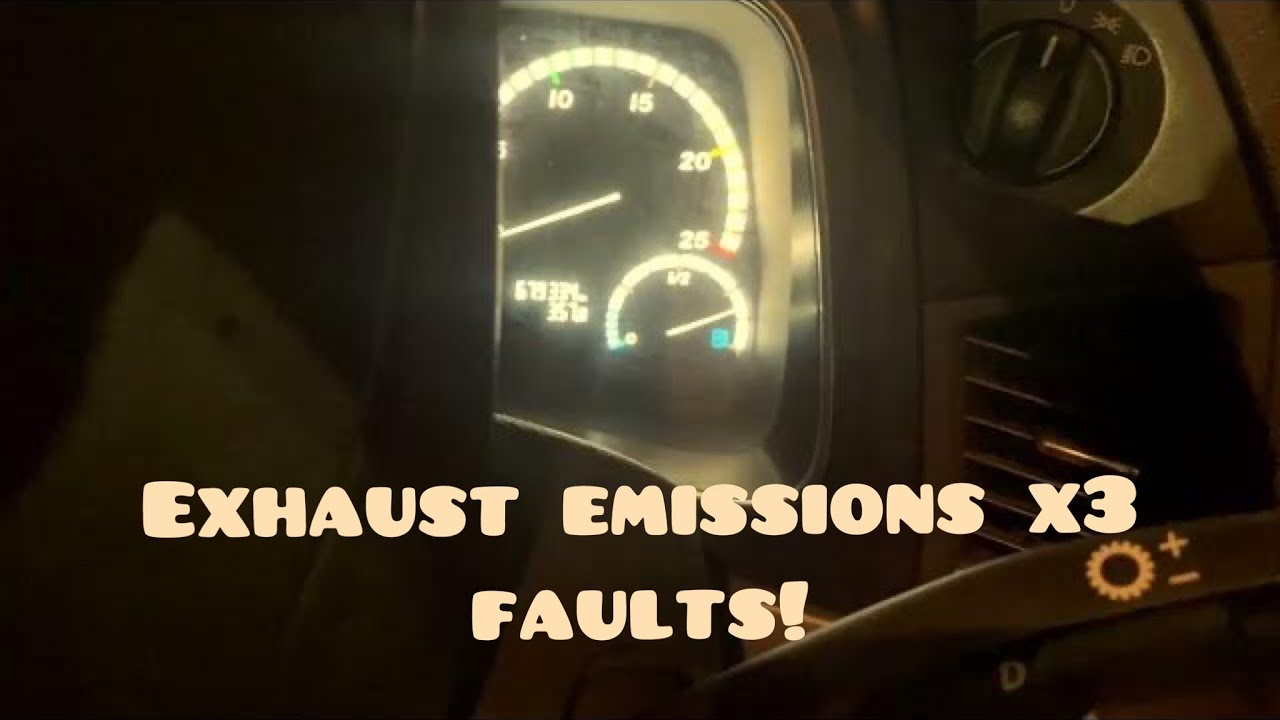 Day in the life of a HGV mechanic- A day of exhaust emission faults on X3 Mercedes actros!