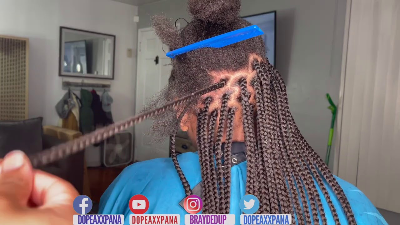 Traditional Box Braid Gripping| Goddess Box Braids