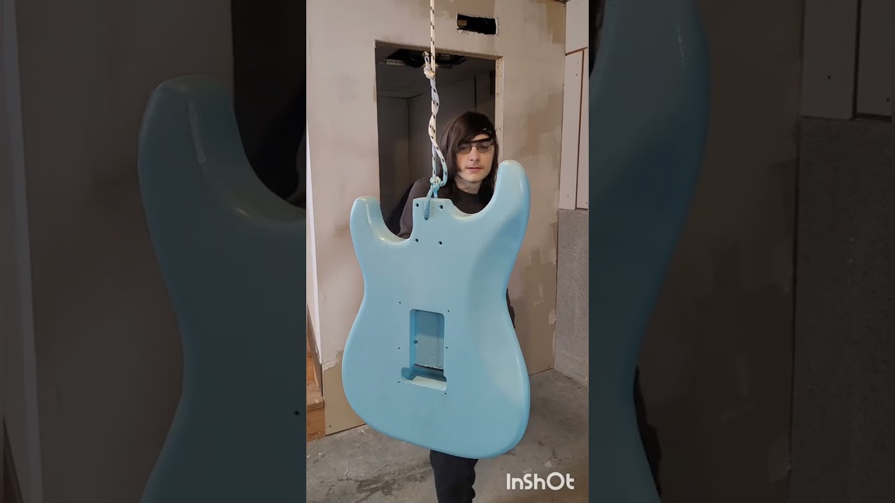 My Blue replica! (Billie Joe Armstrong's guitar - from old Strat to fully customized beast!)