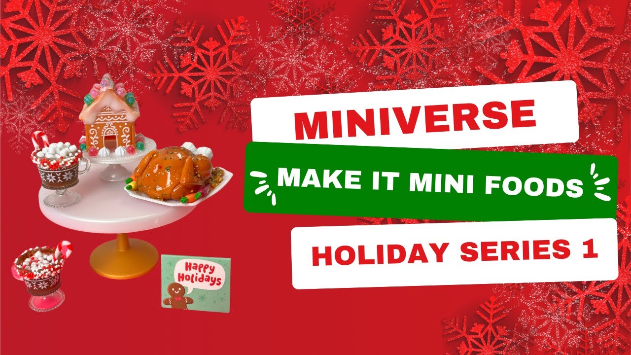 It’s Mini Monday! Miniverse Make It Mini Holiday Series 1, Why is this video so long 😅