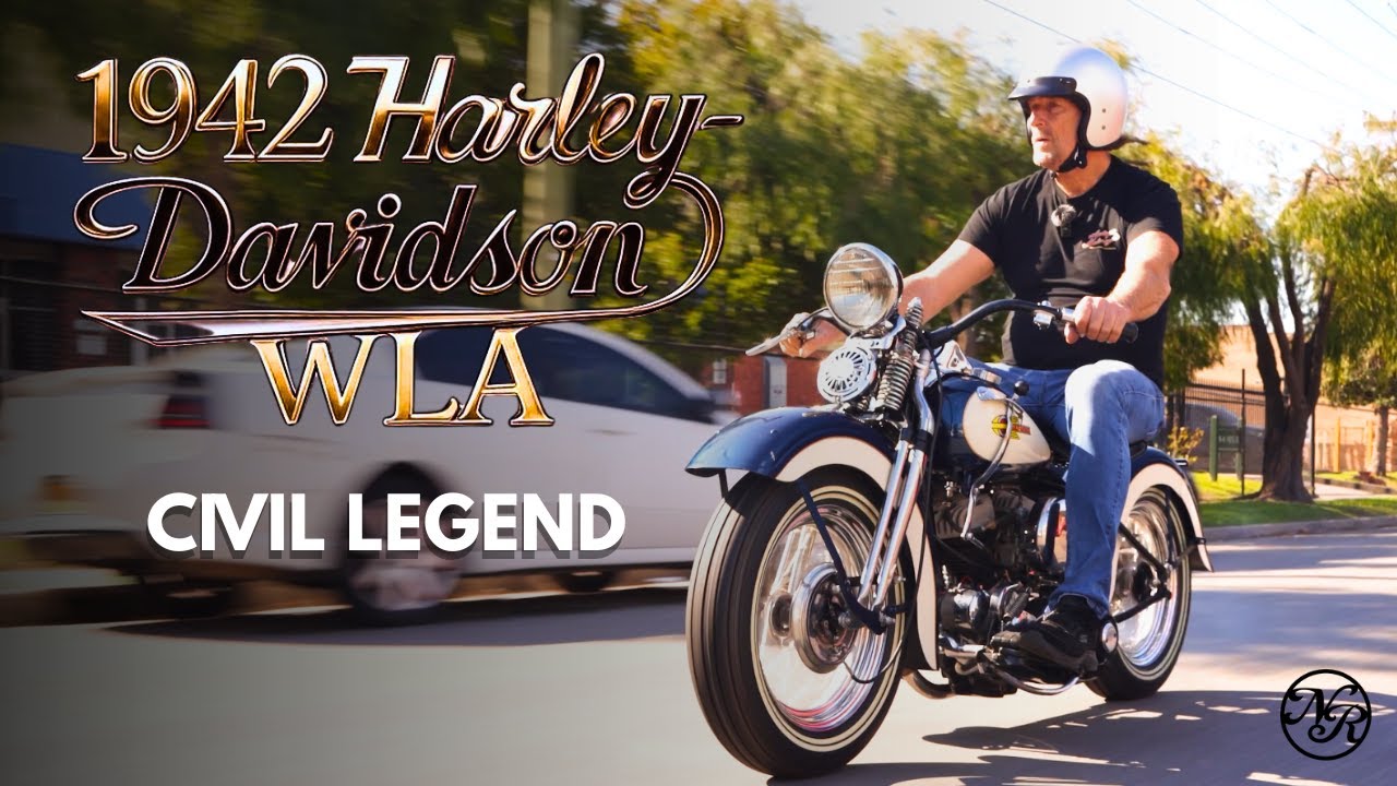 Harley-Davidson WLA 1942 года — по-прежнему правит дорогой!