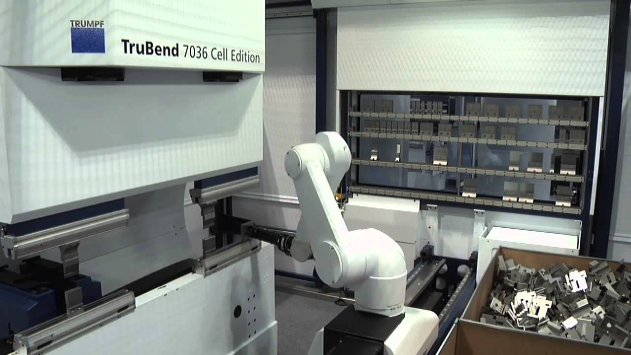 Automated by B&R - Trumpf TruBend Cell 7000