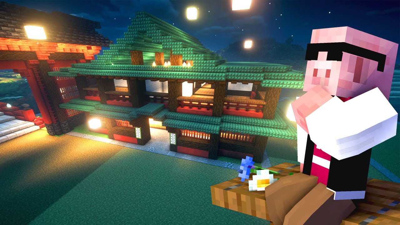 【マイクラ建築】異世界横丁に拠点ができました #59【マイクラ】【MENワールド2022】
