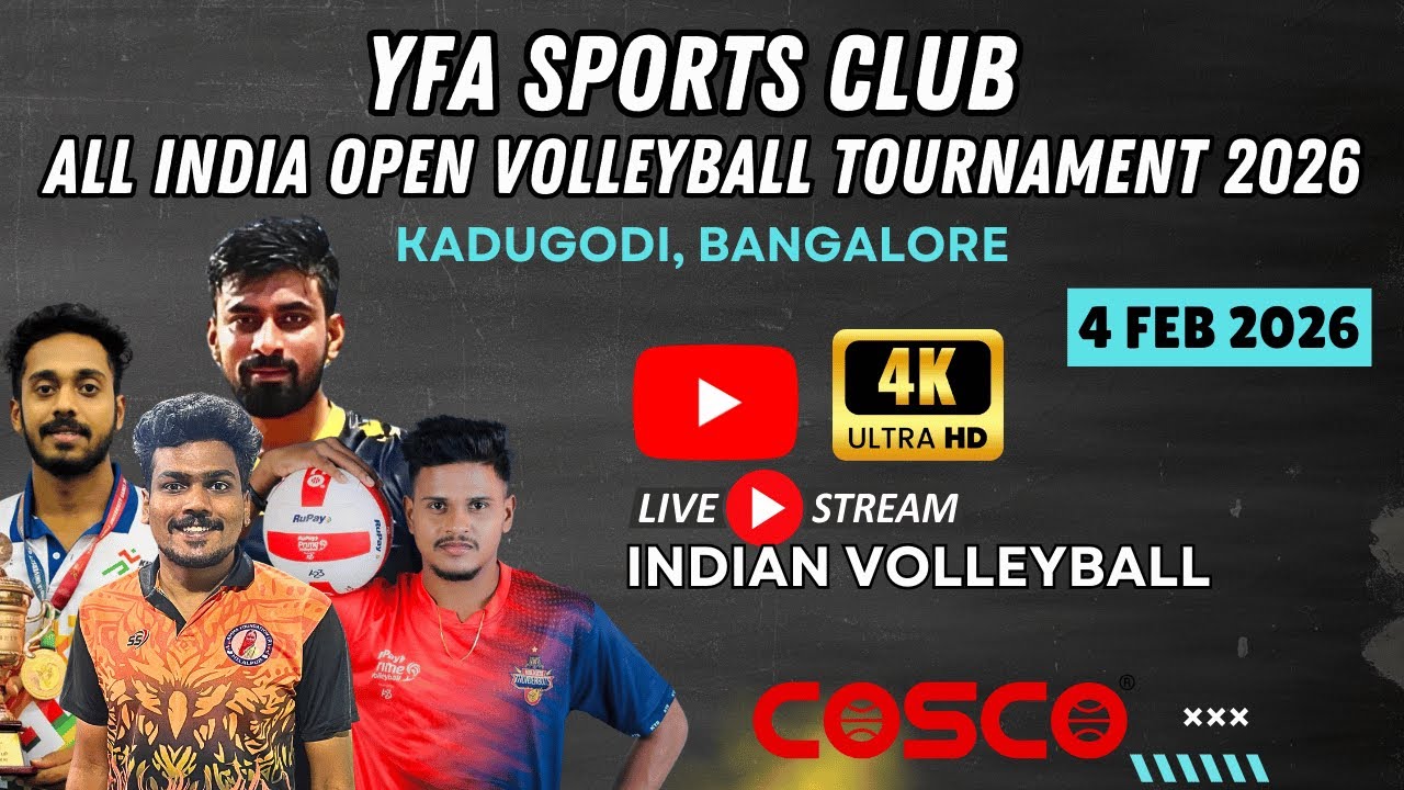 Biggest Volleyball Tournament Kadugodi | HD Live | All India | YFA Sports Club
