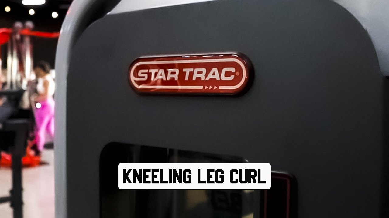 Série Máquinas - Kneeling Leg Curl - Star Trac