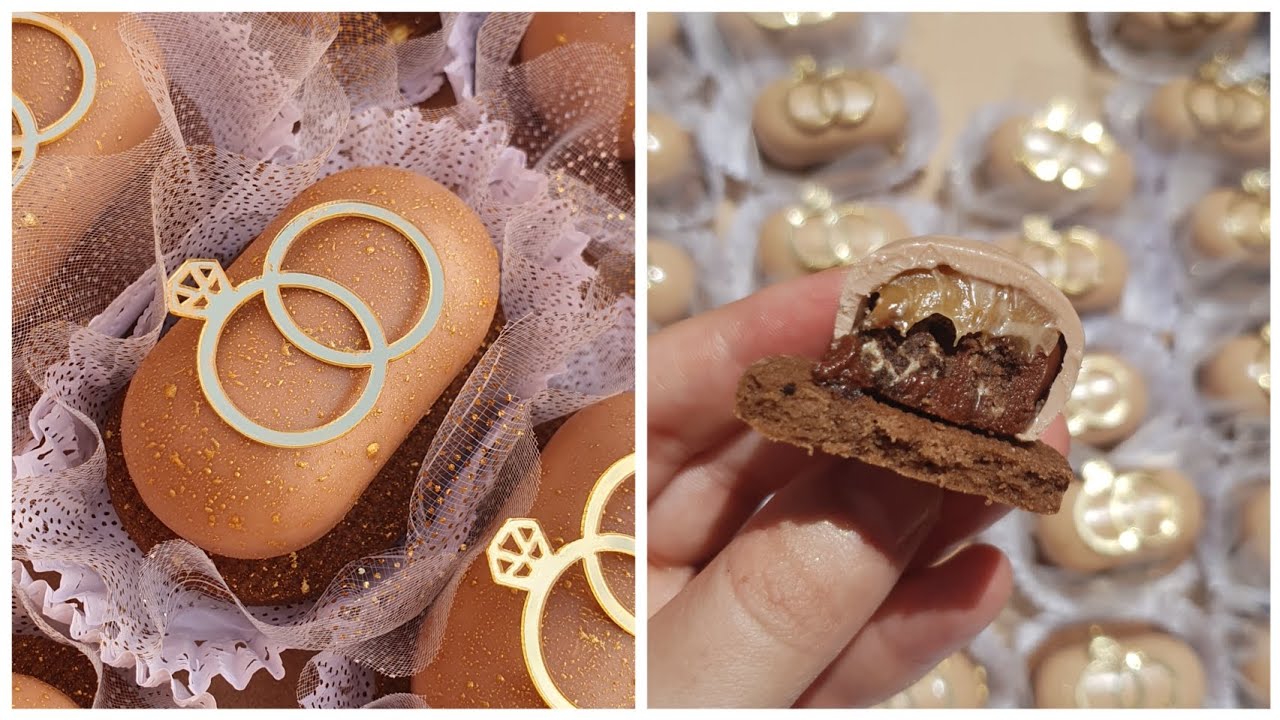 قاطو خطوبة💍/شاركت معاكم طلبية خطوبة 50 حبة بكل التفاصيل البنة خرافية 😍شكل جديد 🍯جربوها متندموش 👌