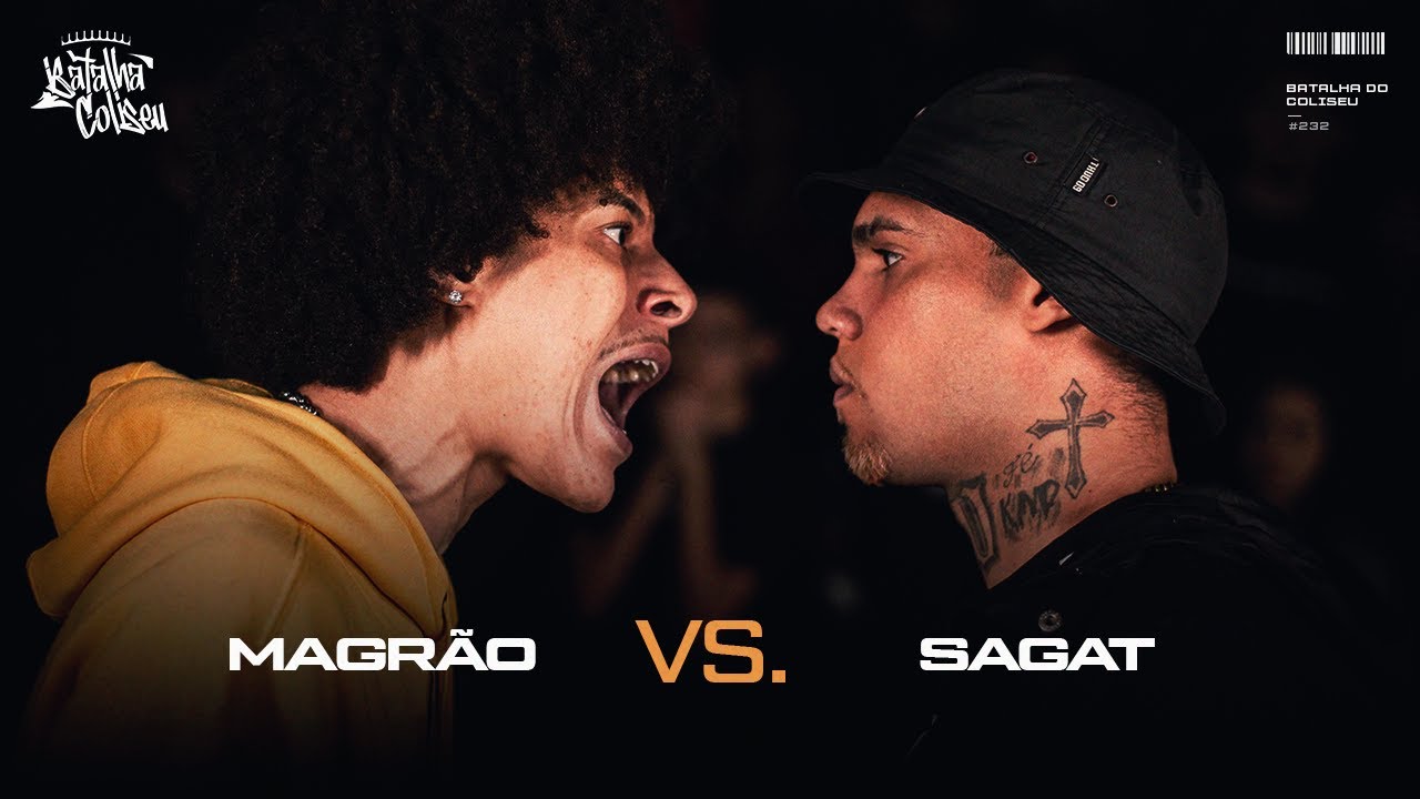 (CLIMA QUENTE!! 🔥🔥) MAGRÃO (SP) X SAGAT - 2ª FASE - BATALHA DO COLISEU - EDIÇÃO 45 SEGUNDOS #232