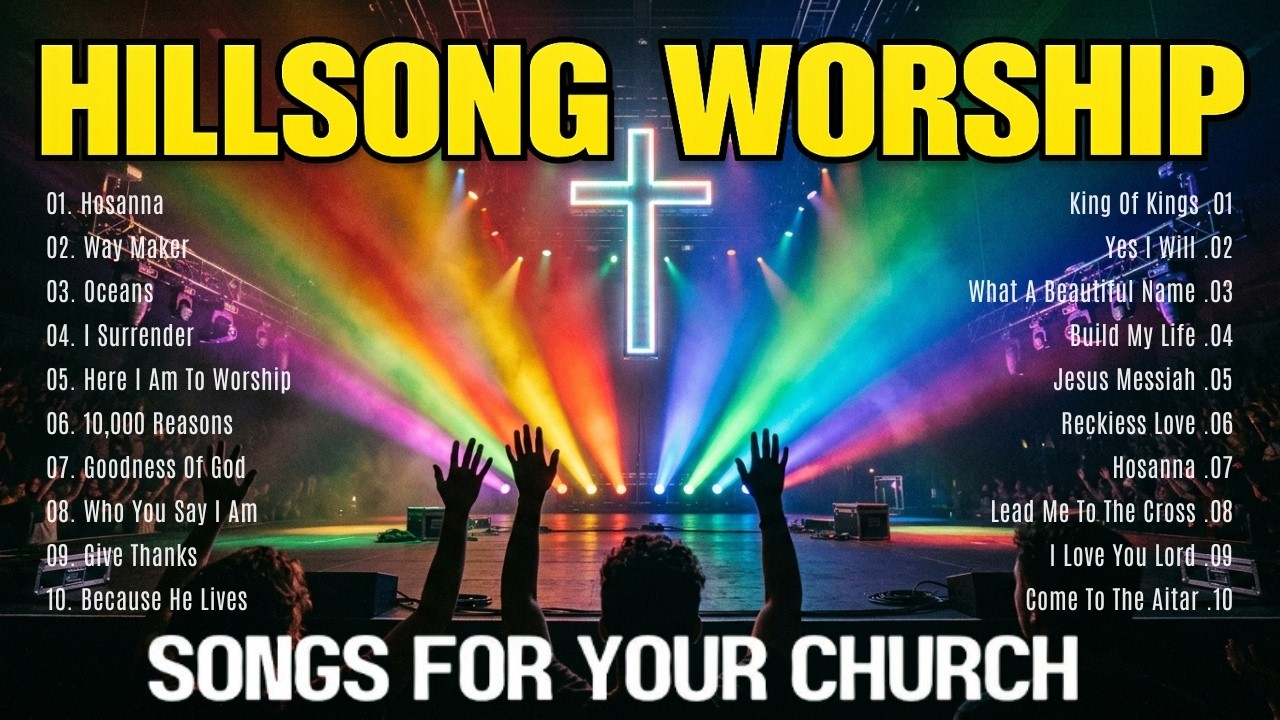 Best Christian Worship Songs ✝️ Hillsong Worship Nonstop Praise Playlist