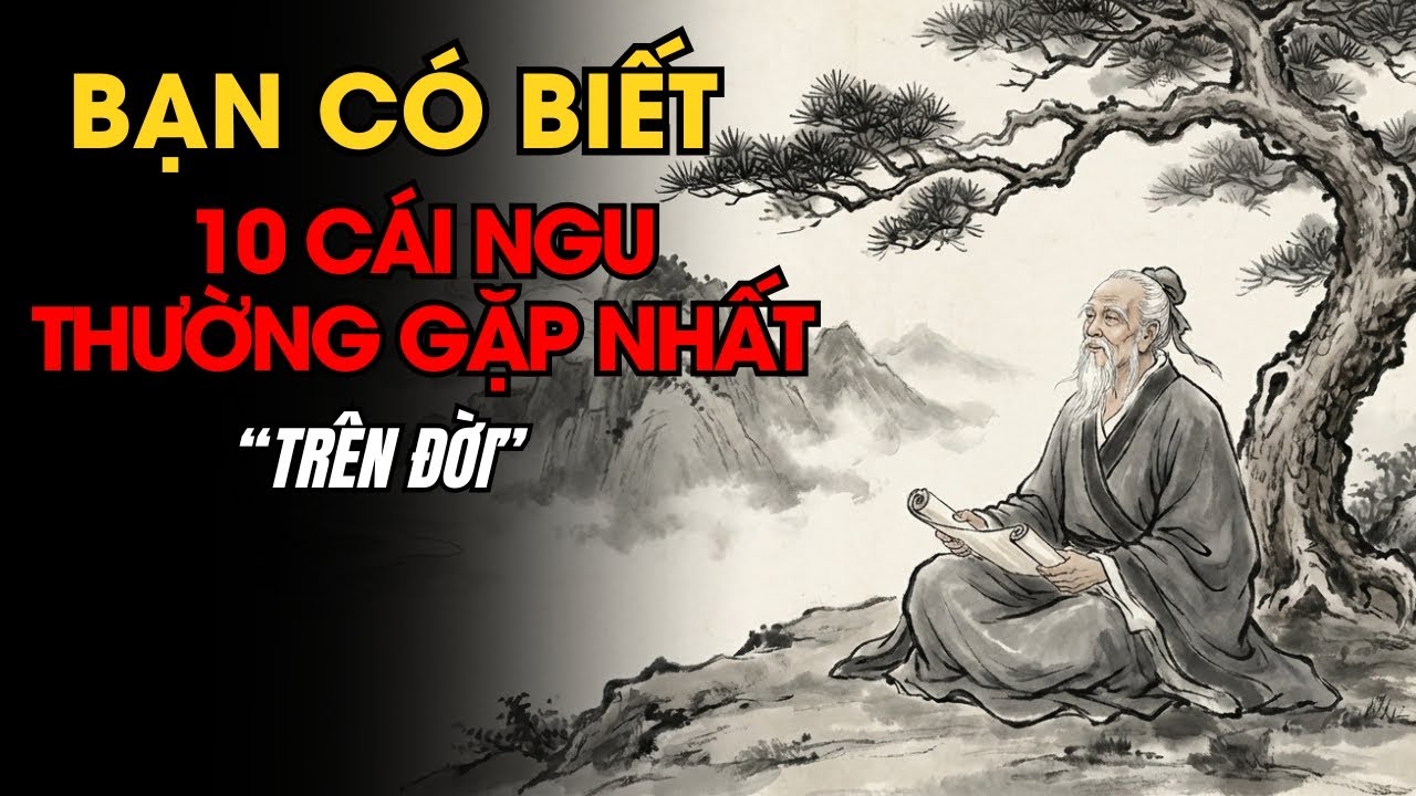 TOP 10 Cái Ngu Thường Gặp Khiến Bạn Mất Tất Cả, Hối Hận Cả Đời!