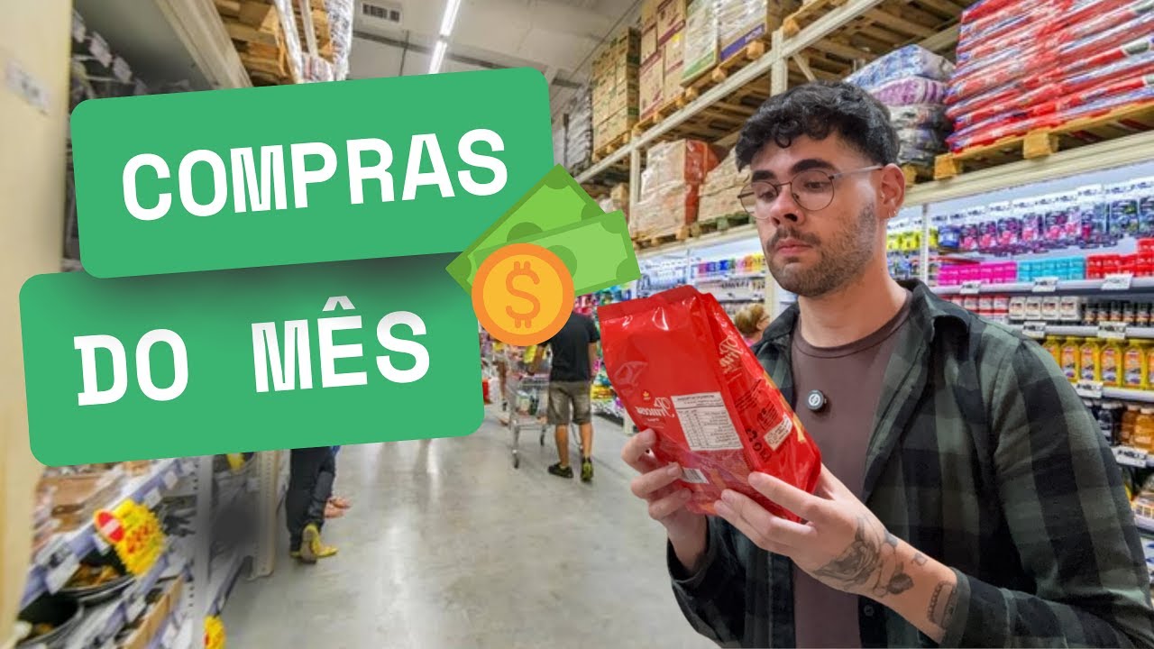 VALE A PENA FAZER COMPRA NO MERCADO ATACADISTA? COMPRAS DO M&Ecirc;S COMPLETA