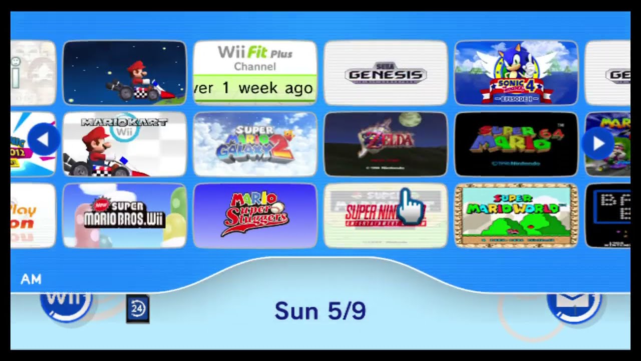 My Hacked Wii Menu