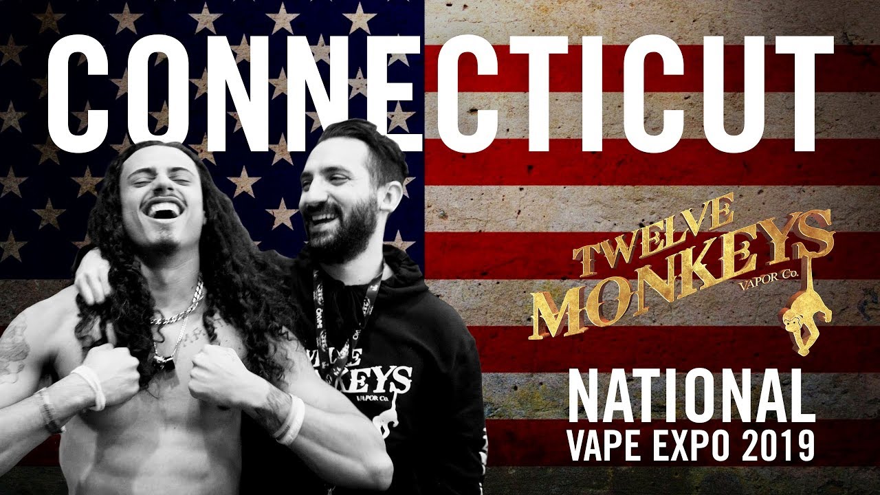 NVE Connecticut 2019 (Part 1) - 12 Monkeys Vapor Co. Vlog