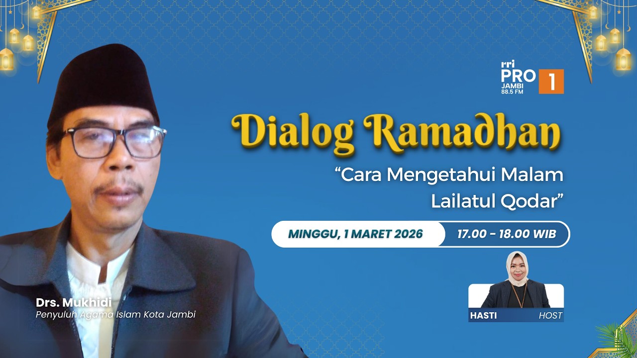 🔴 [ LIVE ] DIALOG RAMADHAN   |  MINGGU, 01 MARET 2026
