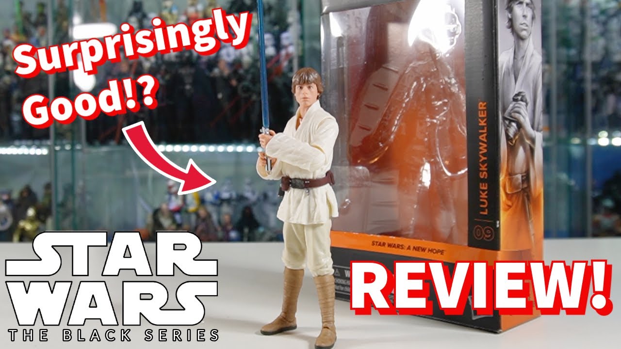 Star Wars The Black Series Farmboy Luke Skywalker Review – A Surprisingly Good Figure?!