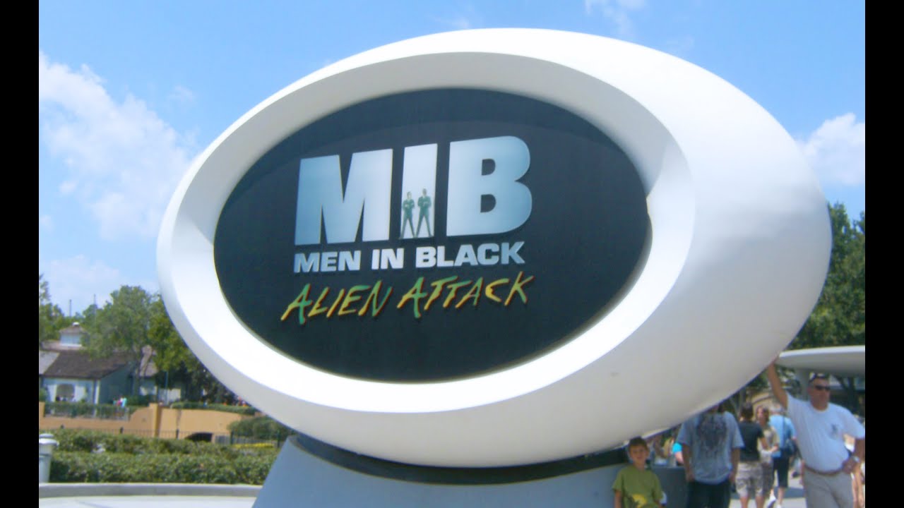 Universal Studios Men in Black: The Ride HD-POV Alien Attack! Orlando Florida