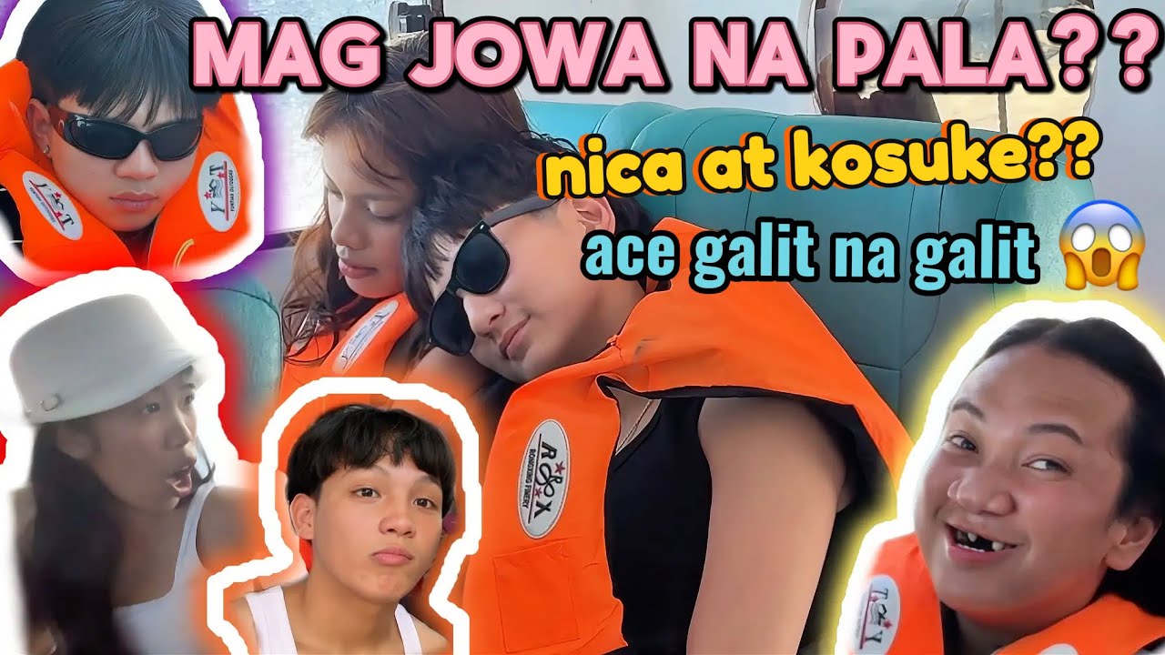 HALA MAGJOWA na pala si NICA at KOSUKE(galit na galit si ace at shelllaine 😱😱😱)