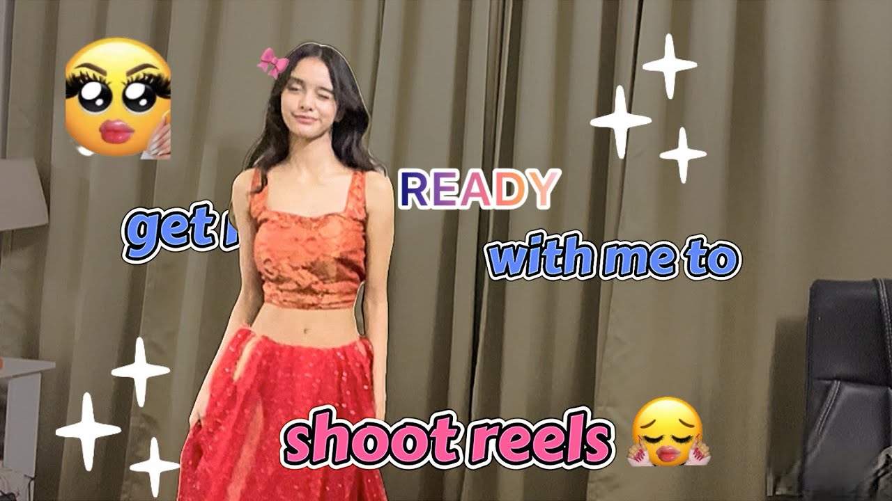 Behind the scenes: Getting ready to shoot my reels! 💕🎥 #alishawwevlogs #grwm