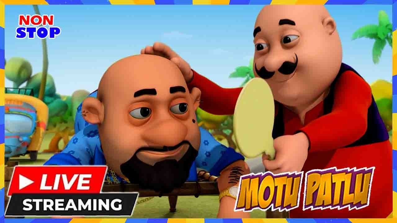 LIVE - Non Stop Motu Patlu মোটু পাতলু #motupatlu #motupatlukijodi #cartoon